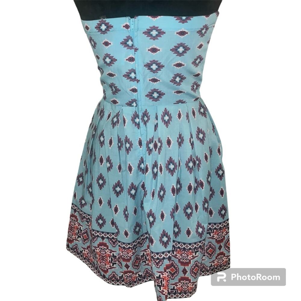 Y2K Juniors' As U Wish Strapless Skater Dress M - Picture 4 of 4
